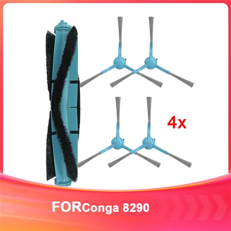 

AT63-For Conga 8290 Robot Vacuum Cleaner Main And Side Brush Accessories Sweeping Machine Consumables