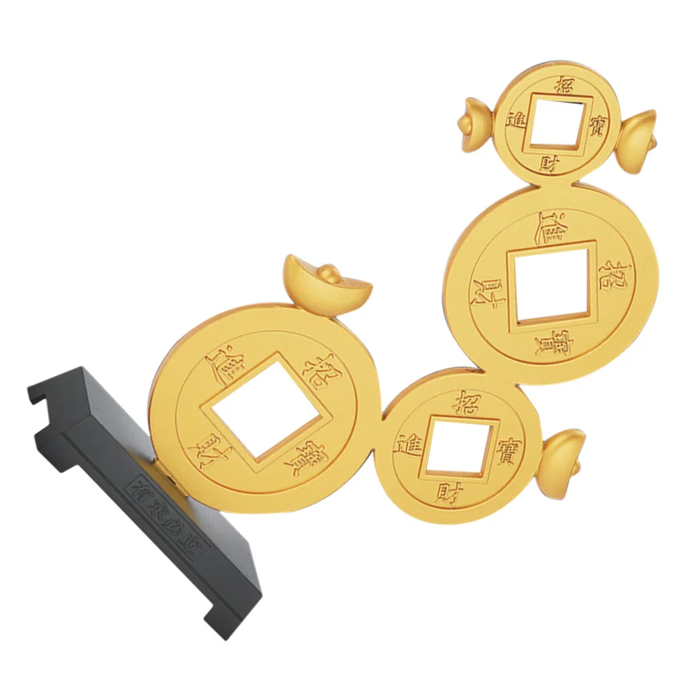 

Copper Coin Ornament Compact Size Creative Room Bedroom Office Adornment Festive Birthday Present