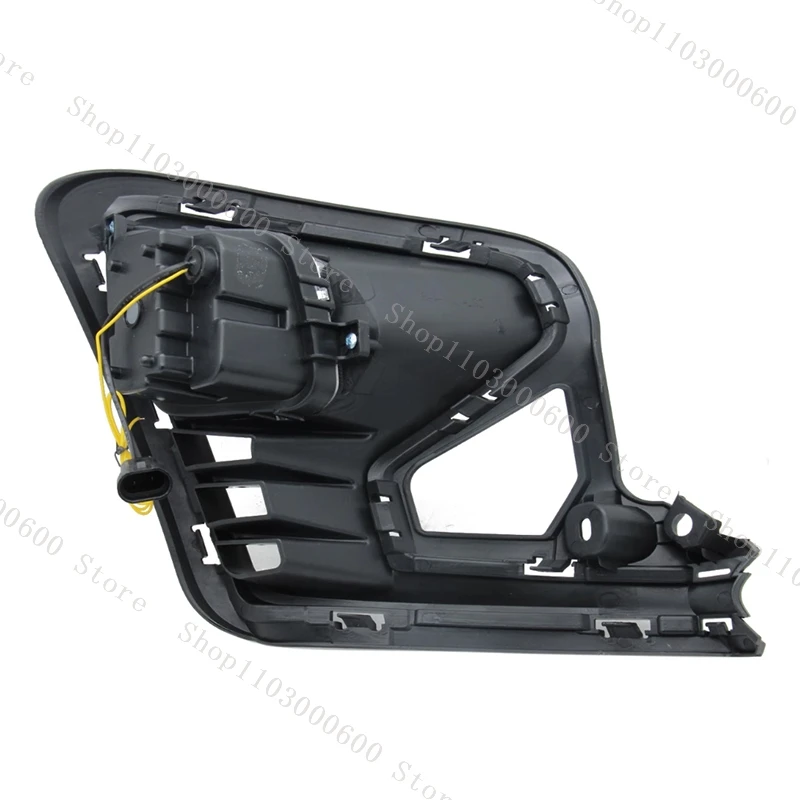 1 Pair For Kia Rio 2022 2023 LED Front Bumper Fog Light DRL Daytime Driving Running Lamp White Yellow Color Foglamp