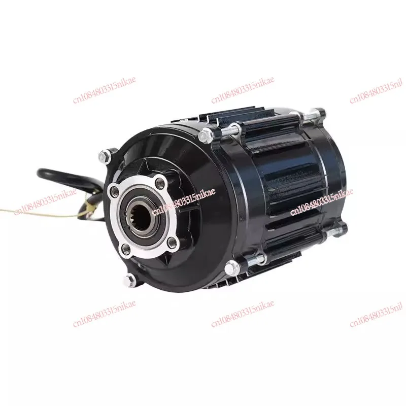 

1200W 48V Brushless DC Shaft-Drive Motor Permanent Magnet Accessory for Electric Beach Car