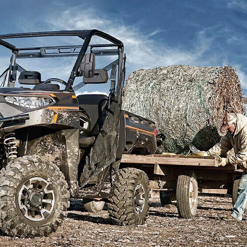 Dynamically Designed Adjustable Side Rear View Mirrors Made to Enhance Your Driving Experience in the For Polaris For Ranger