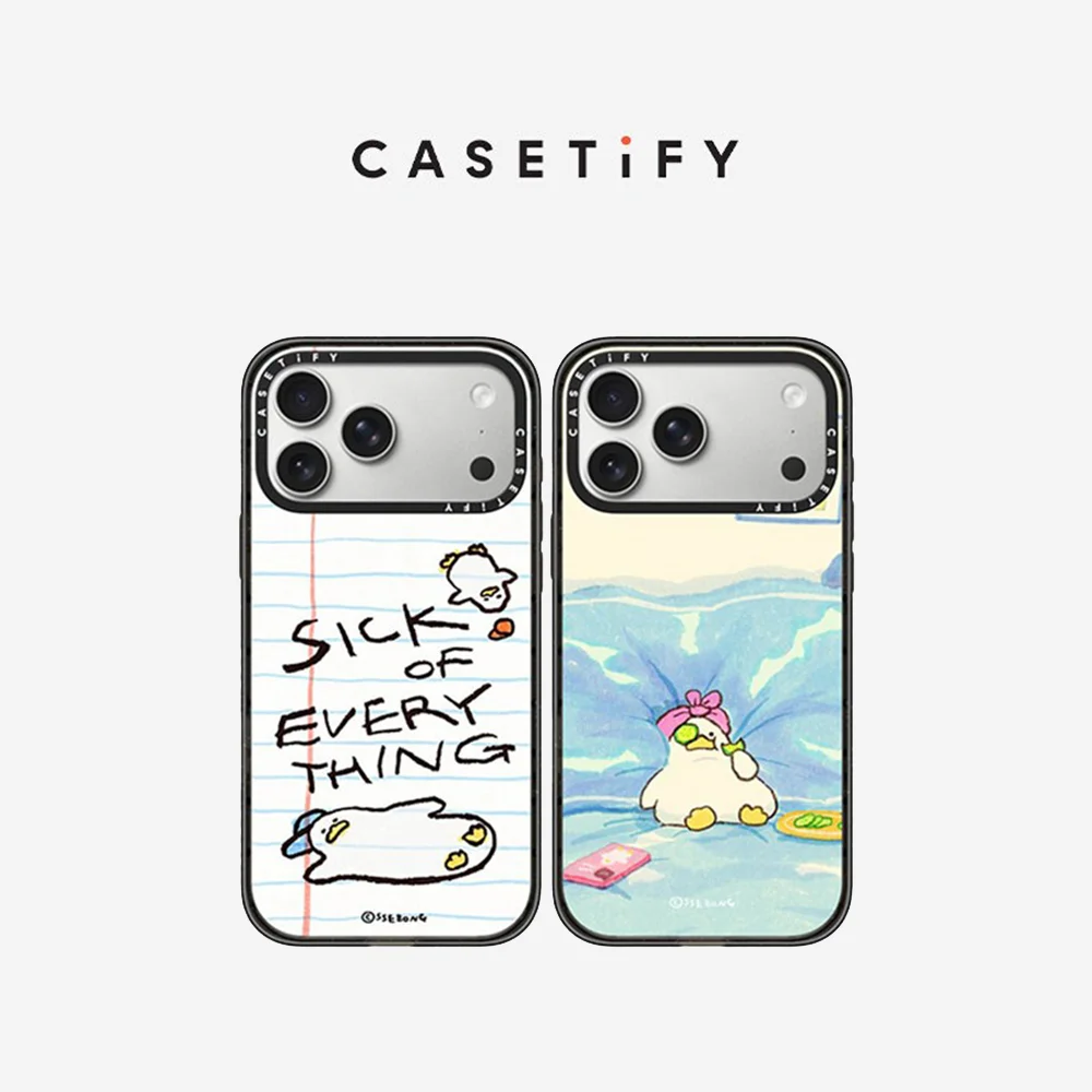 

CASETiFY SSEBONG Series Magnetic Drop-proof Case for iPhone 13 14 15 16 17 Pro Max Air Plus Protect Cover
