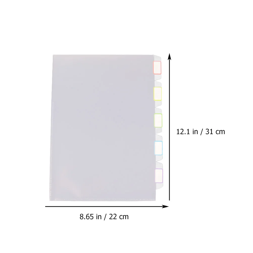 

2Pcs File Folders Multi-Layer Thickened Document Organizers Office Document Holders Classification File Folders