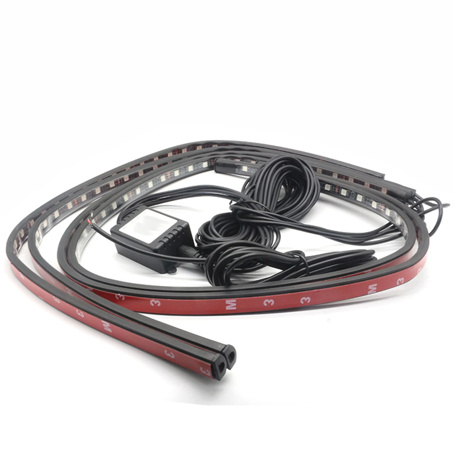 

1Set Car Chassis Atmosphere Light 60*90cm One Tow Four /Led RGB Lights With /APP Control For Automotive Interior Parts