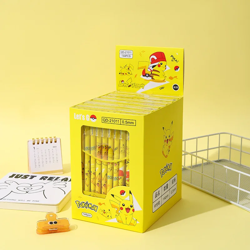 Pokemon Penライティングシグネチャーツール、kawaiiラーニングステーショナリー、pikachu、Squirtle、psypuds、Blastoise、Charmander、ditto周辺機器