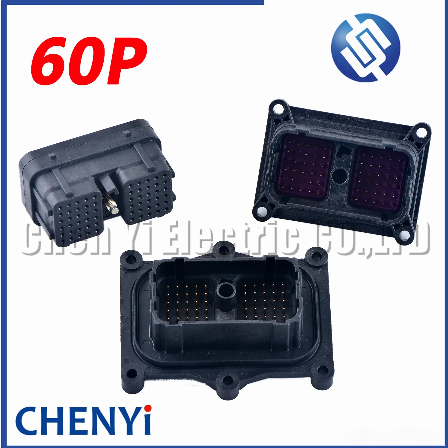 60 Pin/way DRC series DRC26-60S07 automotive waterproof plug Socket connector DRC26-60S DRC20-60P07 0528-002-6005 With Terminals