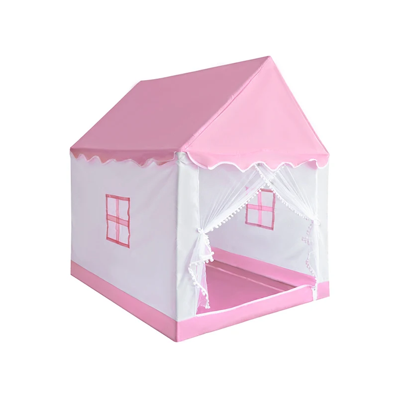 Pink Princess Tent Playhouse for Kids Indoor Game Room Children's Outdoor Tent Toys