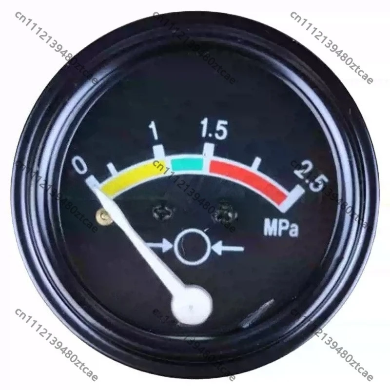 24V Electromagnetic & Electronic Oil Pressure Gauge Direct Sense Meter For Diesel Generator Engineering Machinery