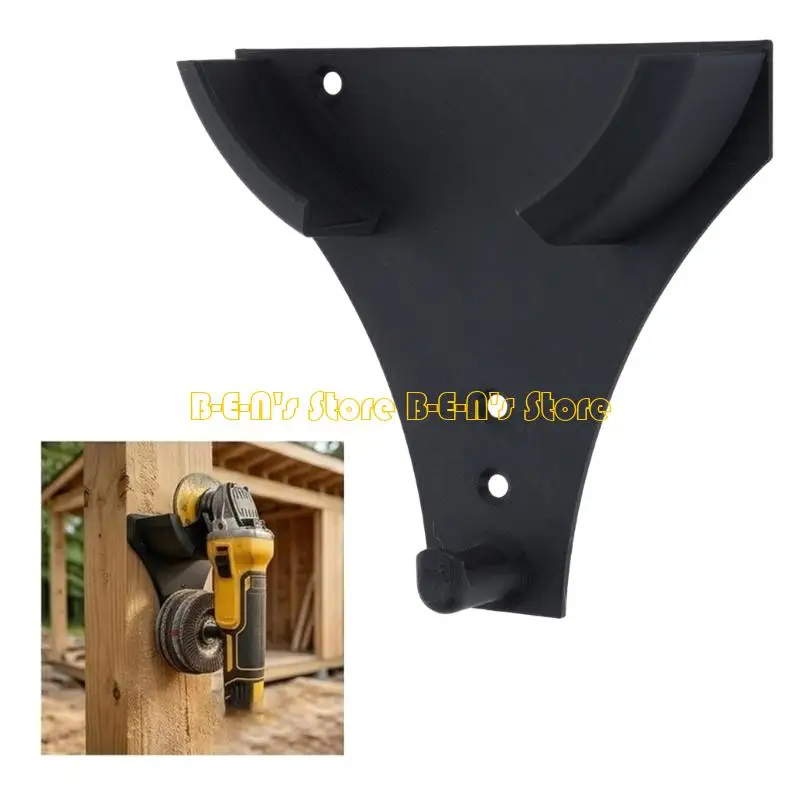 Y1AD Grinder Hanger Rack for Wall Organization, Plastic Bracket with Compact Size Wall Organizers Bracket Pack