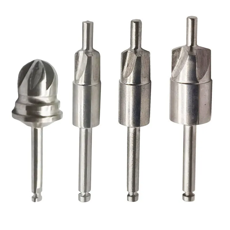 

The Peri-implant Deboning Drill with Bone Drill, Abutment Placement and Countersunk Drill Will Not Damage The Implant