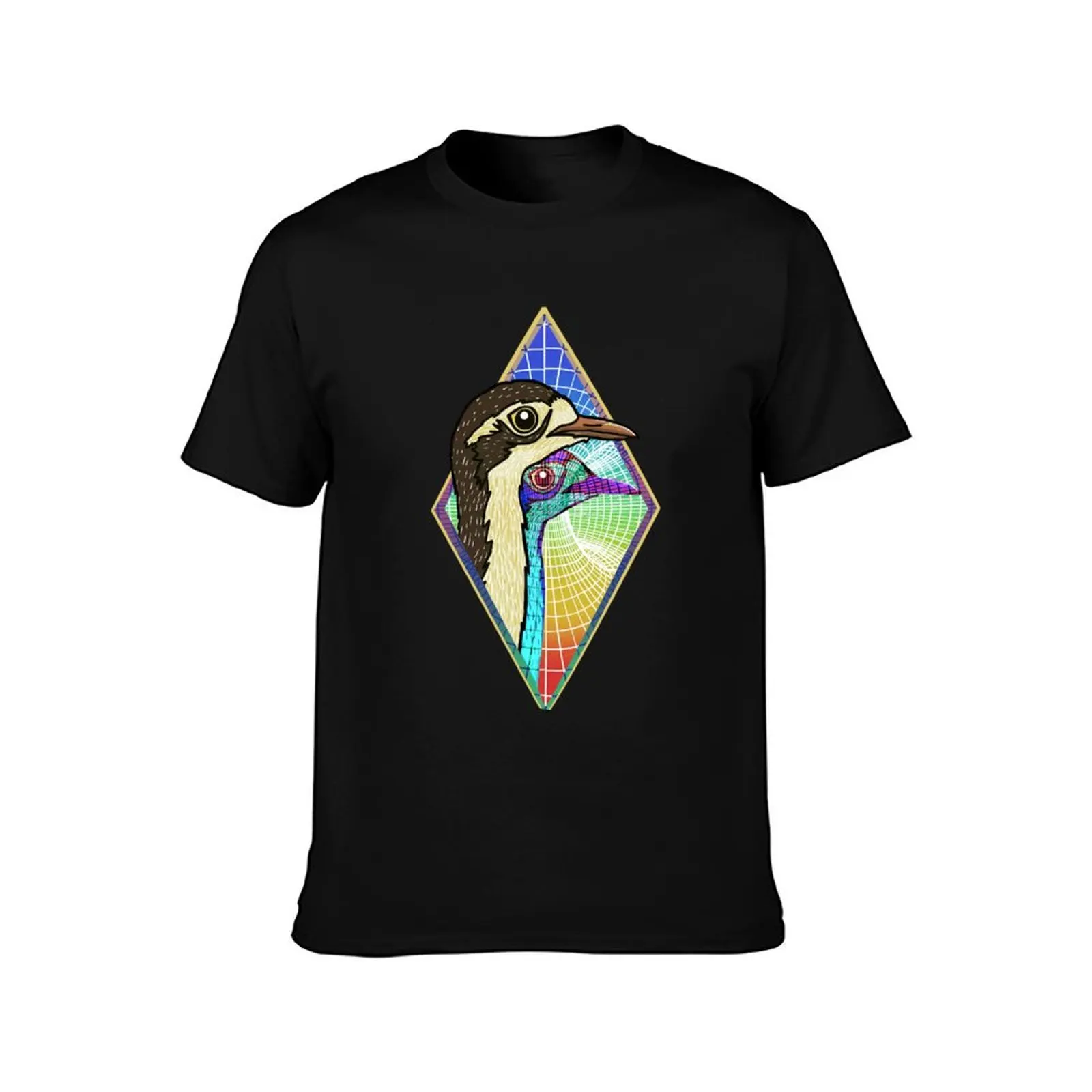 Curlew Portal T-Shirt Urban Style Casual Short Sleeve Top T-Shirt