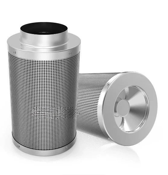 4/6/8 Inch Activated Carbon Filter for Grow Tent Inline Duct Odor Control Purifier