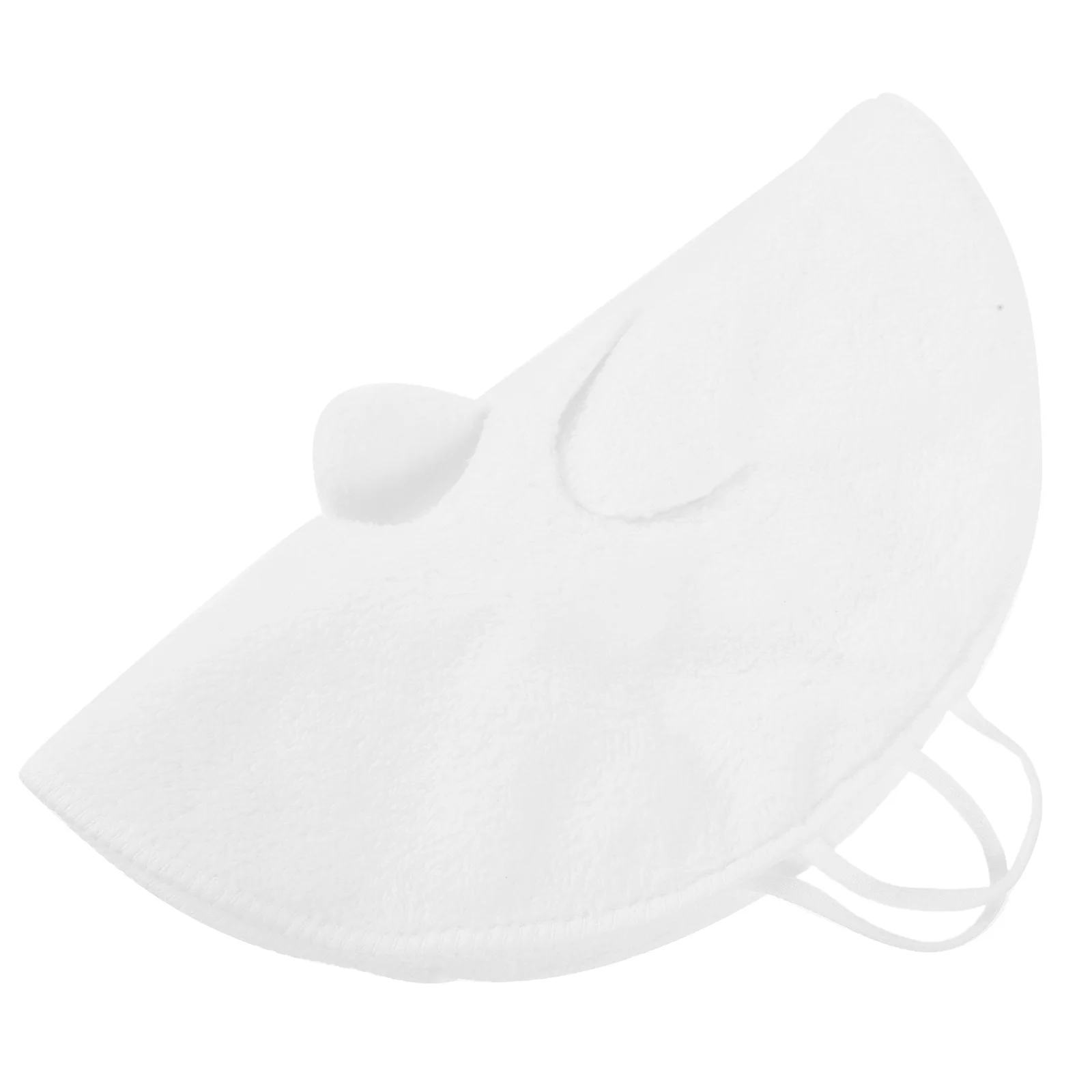Hot Compress Facial Towel Mask Reusable Coral Fleece Full Face Coverage Steamer Towel for Spa Skin Treatment At Home