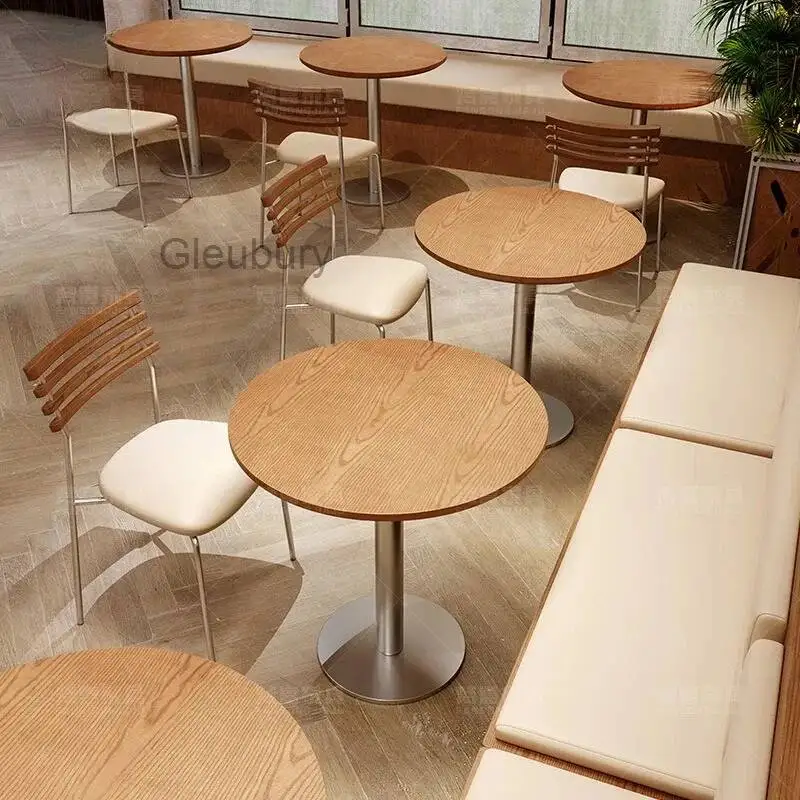 Modern Advanced Café Tables Leisure Restaurant Nordic Retro Advanced Café Tables Courtyard Hotel Furniture Salontafel Ls40kfz