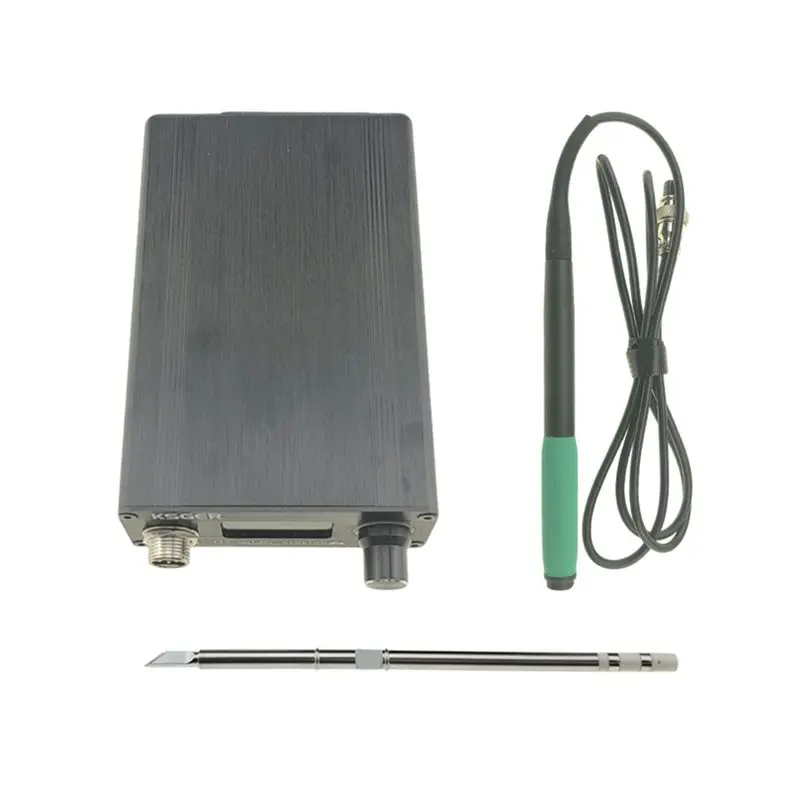 

ABUO-KSGER T12 Soldering Station Quick Heat Lead-Free Tin Melting Welding Iron Tip OLED Display DIY Handle Electric Tool Phone R