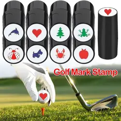 Golf Accessories Symbol Golf Ball Stamper Stamp Marker Impression Seal Quick-dry