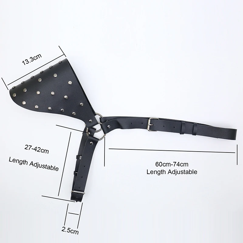 Cavaleiro medieval rebite capa de couro do plutônio dos homens ombro único armadura cinta ombro viking guerreiro larp cosplay adereços