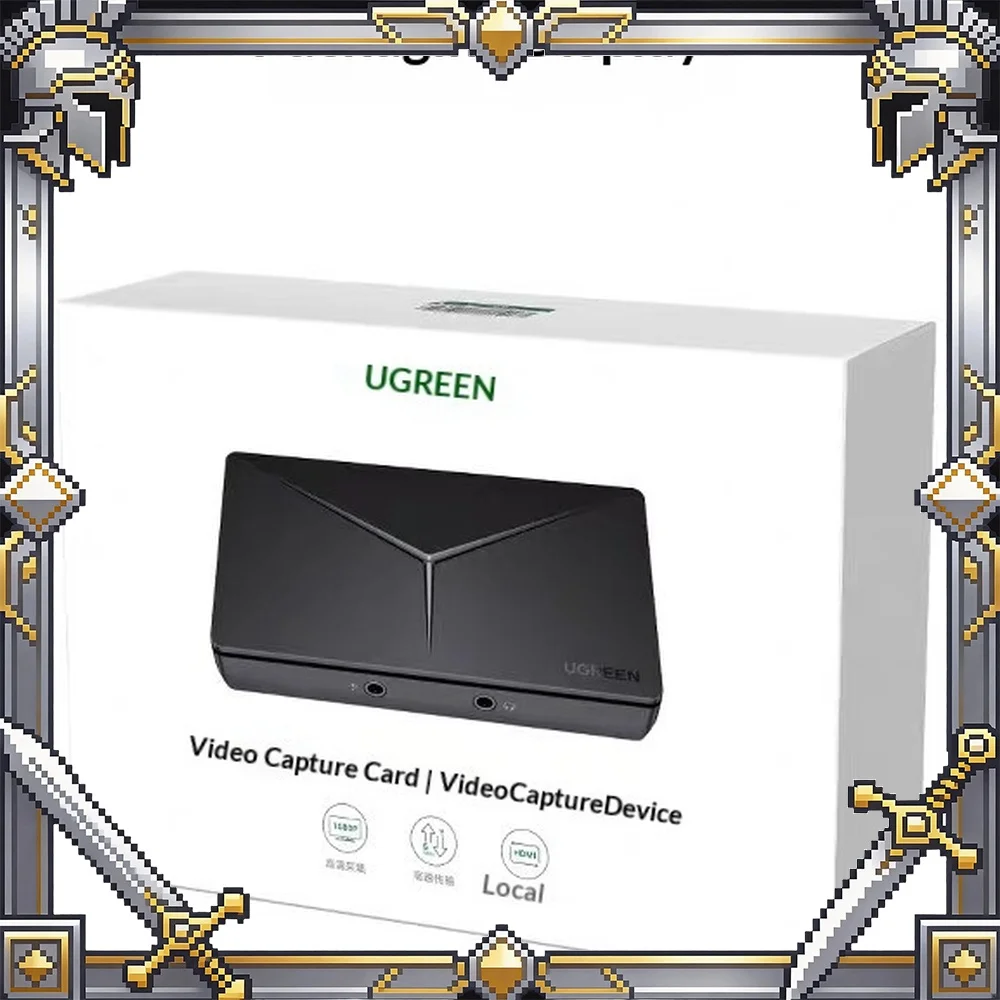 UGREEN CM410 HDMI Video Capture Card 4K HD USB for DSLR Camera Mirrorless Live Streaming PC