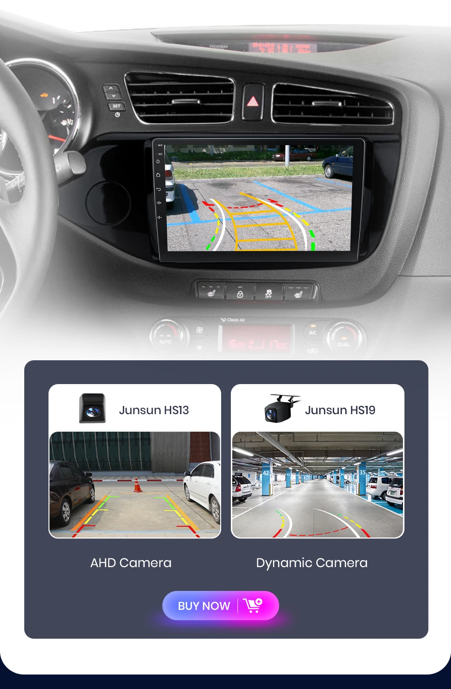Junsun carplay android auto autoradio für kia ceed jd cee'd 2012-2018 intelligente systeme stereo multimedia autoradio – Detail 17