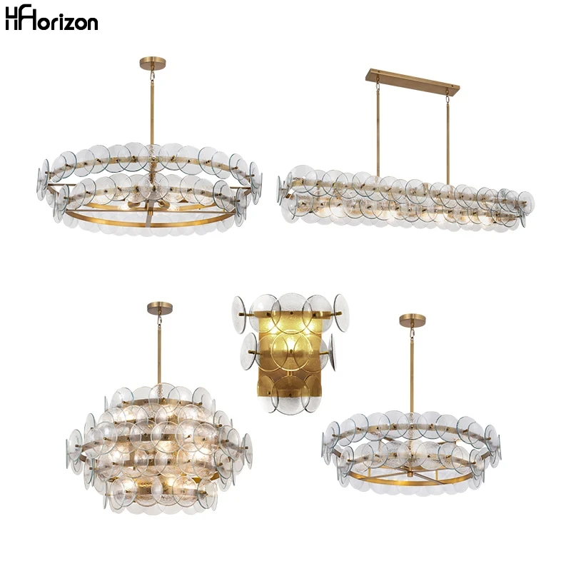 

Murano Glass Art clear Glass Ceiling Chandelier Lighting Hanging Lamps Lustre Suspension Luminaire Lampen For Foyer Dinning Room