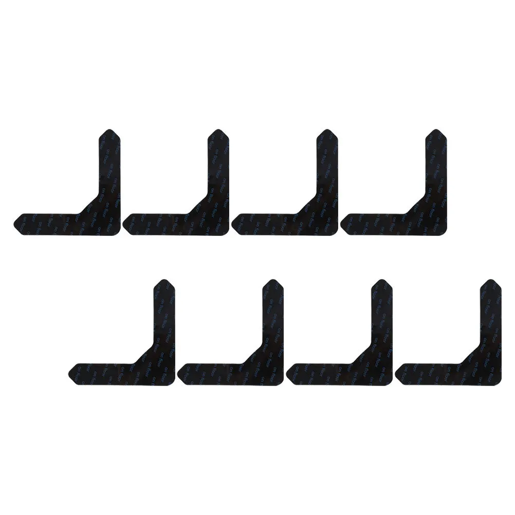 8 قطعة شريط البساط السجاد القابض للأرضيات الصلبة منطقة عدم الانزلاق البساط وسادة آمنة للأرضيات الخشبية لا بقايا سهلة الإزالة #2