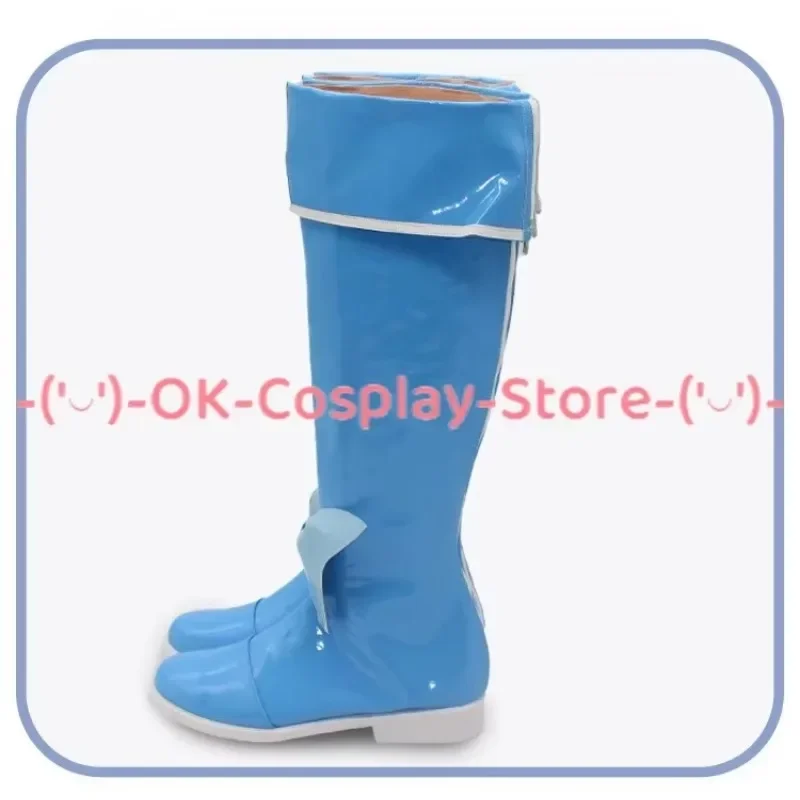 [Customized] Gushing Over Magical Girls Minakami Sayo Cosplay Shoes Anime Roleplay Prop Halloween Carnival Party PU Leather Boot