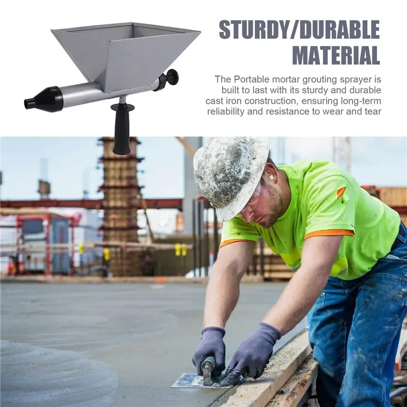 A23P Electric Mortar Grout , Portable Cement Grouting Machine, Mortar Pointing For Brick, Grout Caulking Finishing Tool