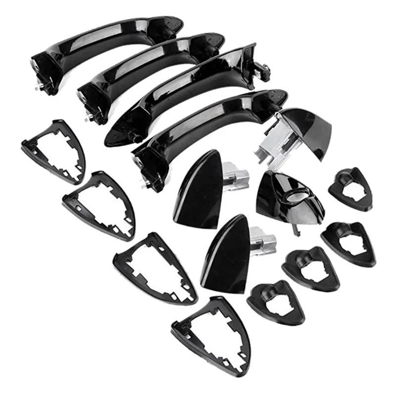 

Внешние аксессуары для автомобилей с Т-образным рейтингом, передние и задние левые и правые внешние дверные ручки для Bmw X5 E53 2000-2006 51218257737 51218257738 A