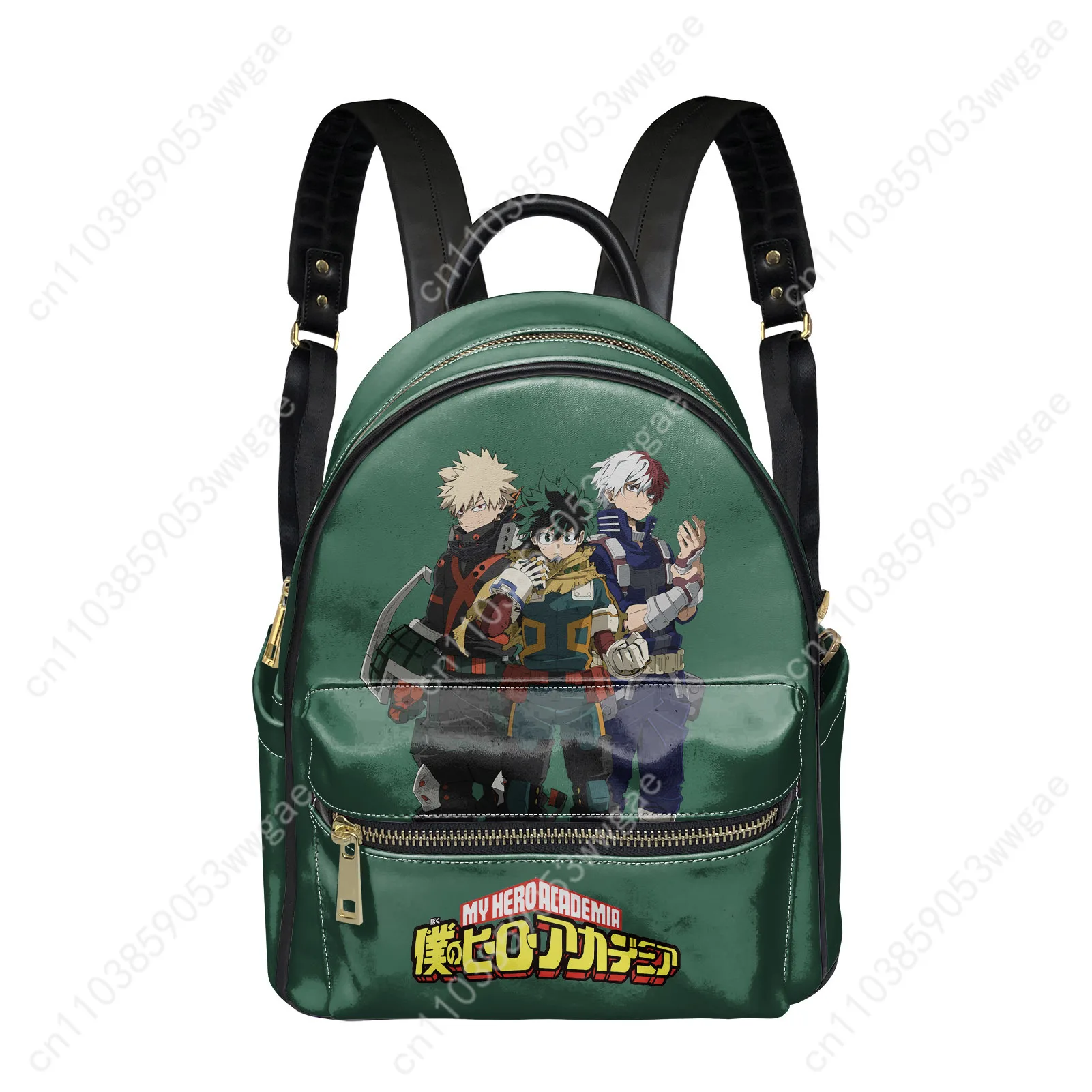 My Hero Academia Anime Backpack Women Man Knapsack Tailor-made Double Shoulder Bag Business Travel Bookbag Rucksack Gift Daypack