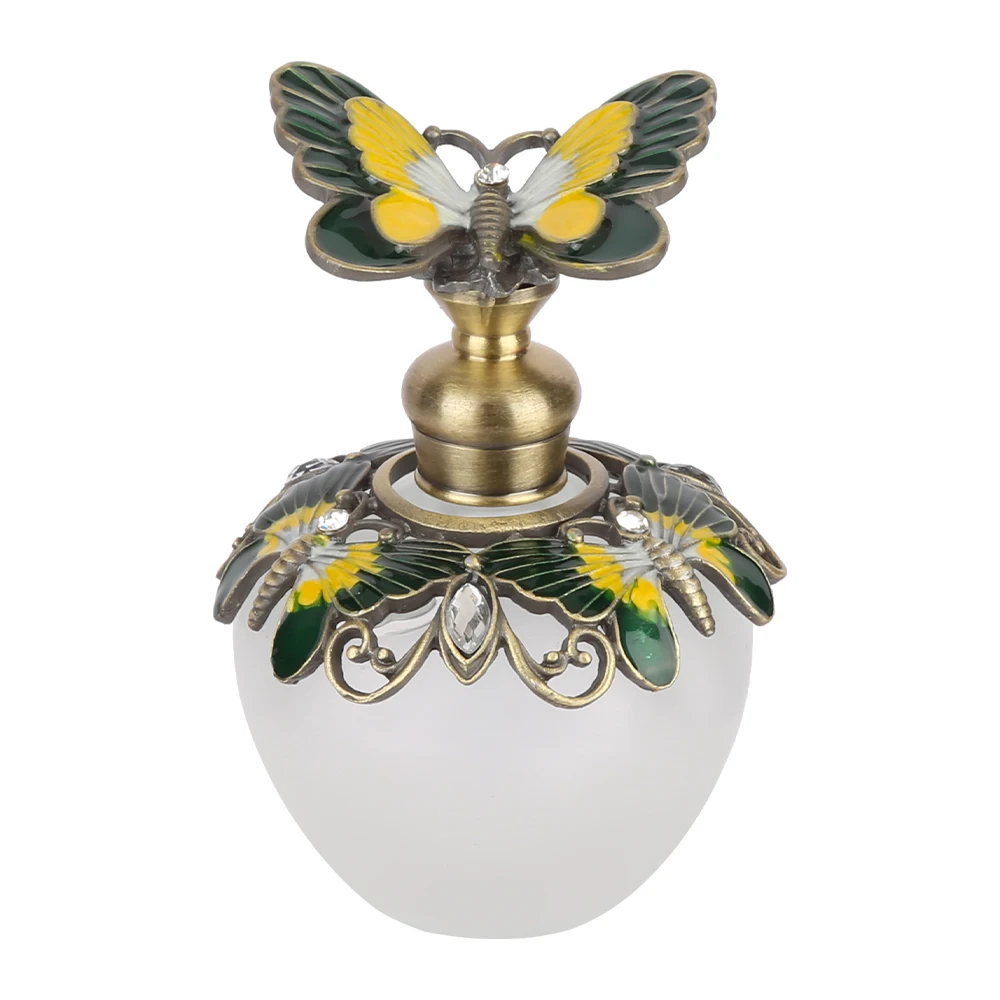Bouteilles de Parfum Vintage de luxe de 40ml, huile essentielle de Parfum papillon en verre, recharge de Parfum rechargeable de dubaï, mini flacon compte-gouttes