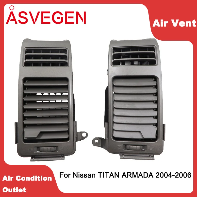 Control de ventilación de aire acondicionado de coche, botón de Panel de salida para Nissan TITAN ARMADA 2004-2006