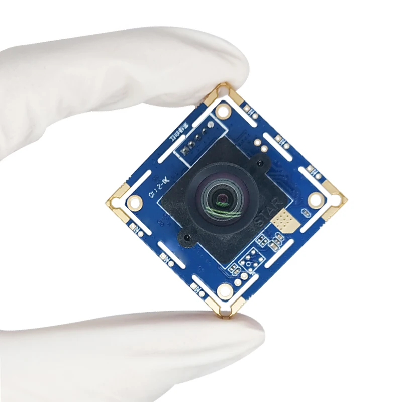 Módulo de câmera USB de 12MP Módulo de câmera com sensor IMX377 USB Mini Cam de foco fixo de 12 megapixels