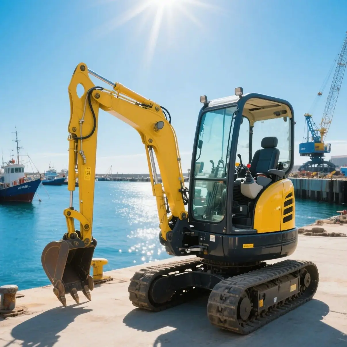 

A 1.8-ton excavator with cheap price and side swing function is a small excavator with fast turning speed