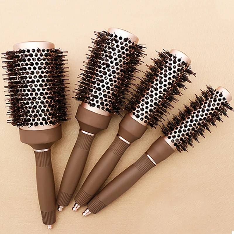 

Curling Comb Professional Anti Static Hair Combs High Temperature Resistant Aluminum Tube Ceramic Comb Salon Tools
