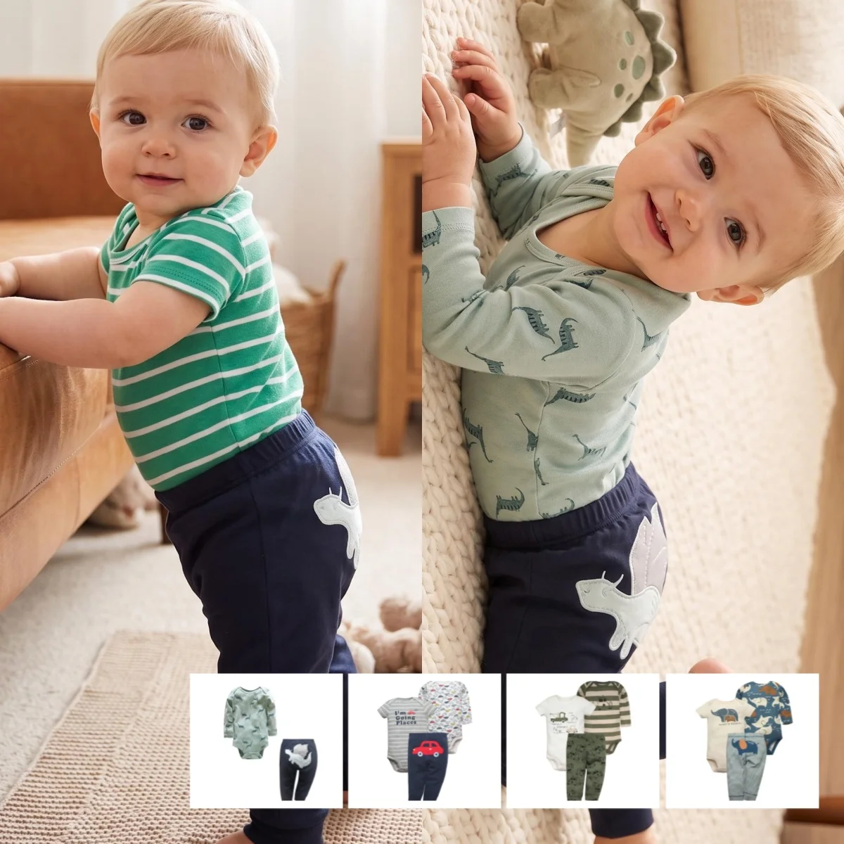 Baby Clothing Set for Newborns 100% Cotton  Long + Short Sleeve Bodysuit +PP Harem Pants 3Pcs Bebe Jumpsuit Set Infant Outfit