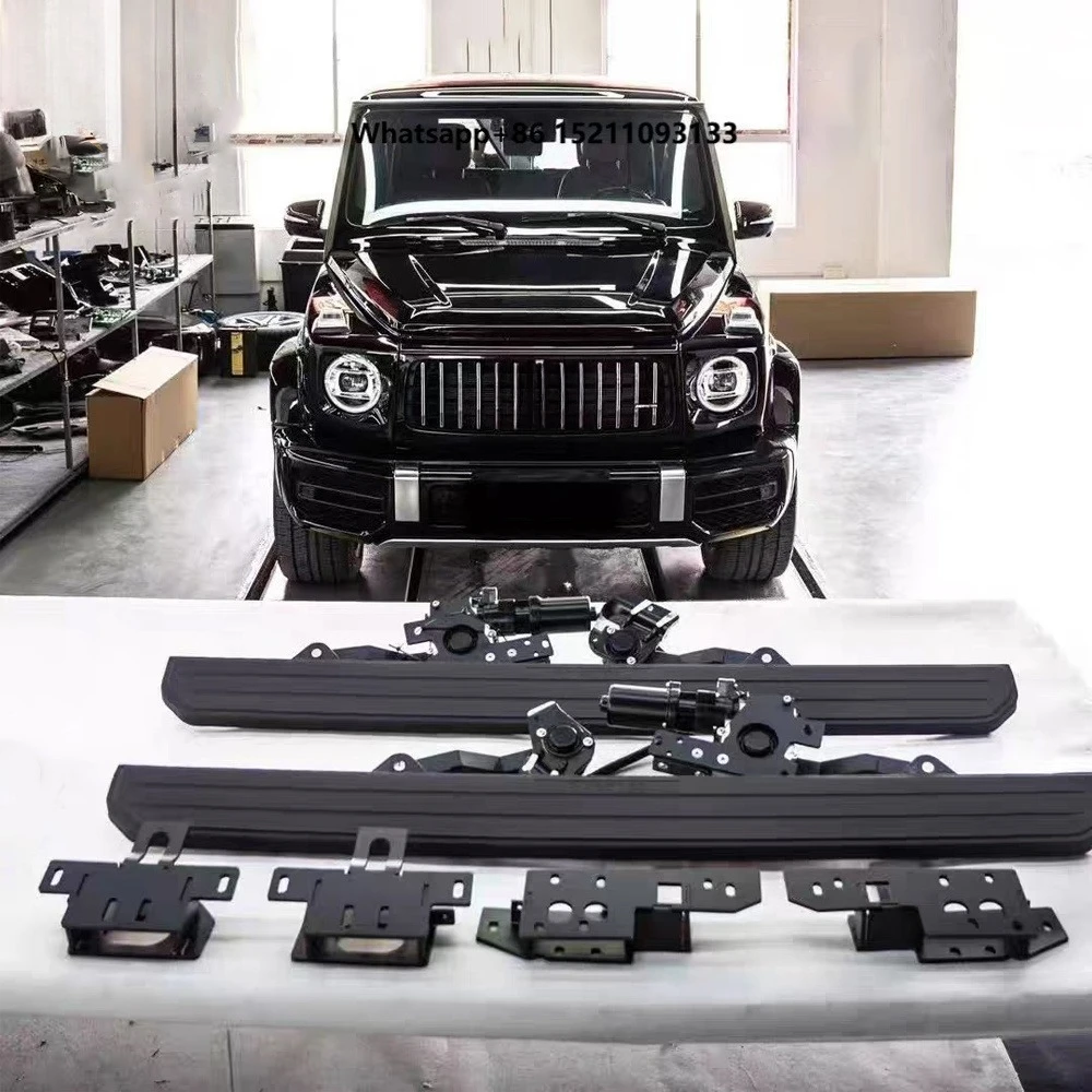 G-Class (W464) G500/G550/G63/G65 Original Factory Rotary Electric Side Steps High-power Motor Integrated Die-cast