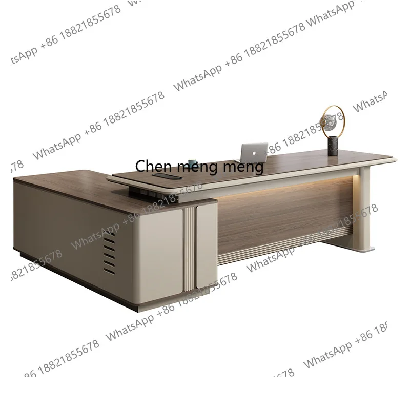 High-end Executive Desk Chairman President Manager Desk Lacquered Executive Desk Office Furniture