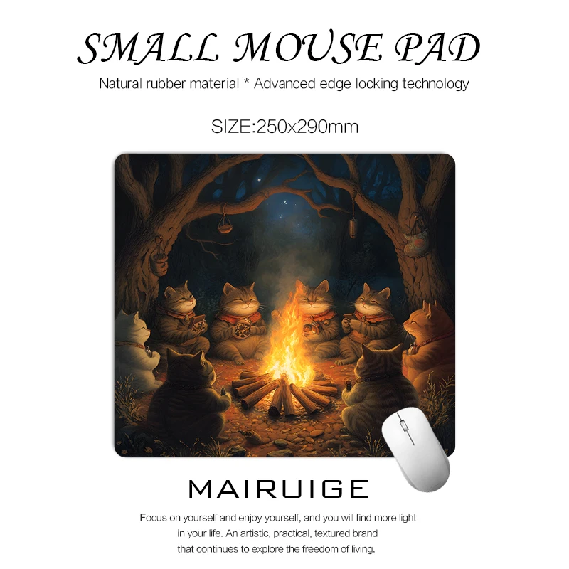 

DIY Small size mouse pad rubber non-slip mini gaming pads multi-model desk mat entertainment office general computer accessories
