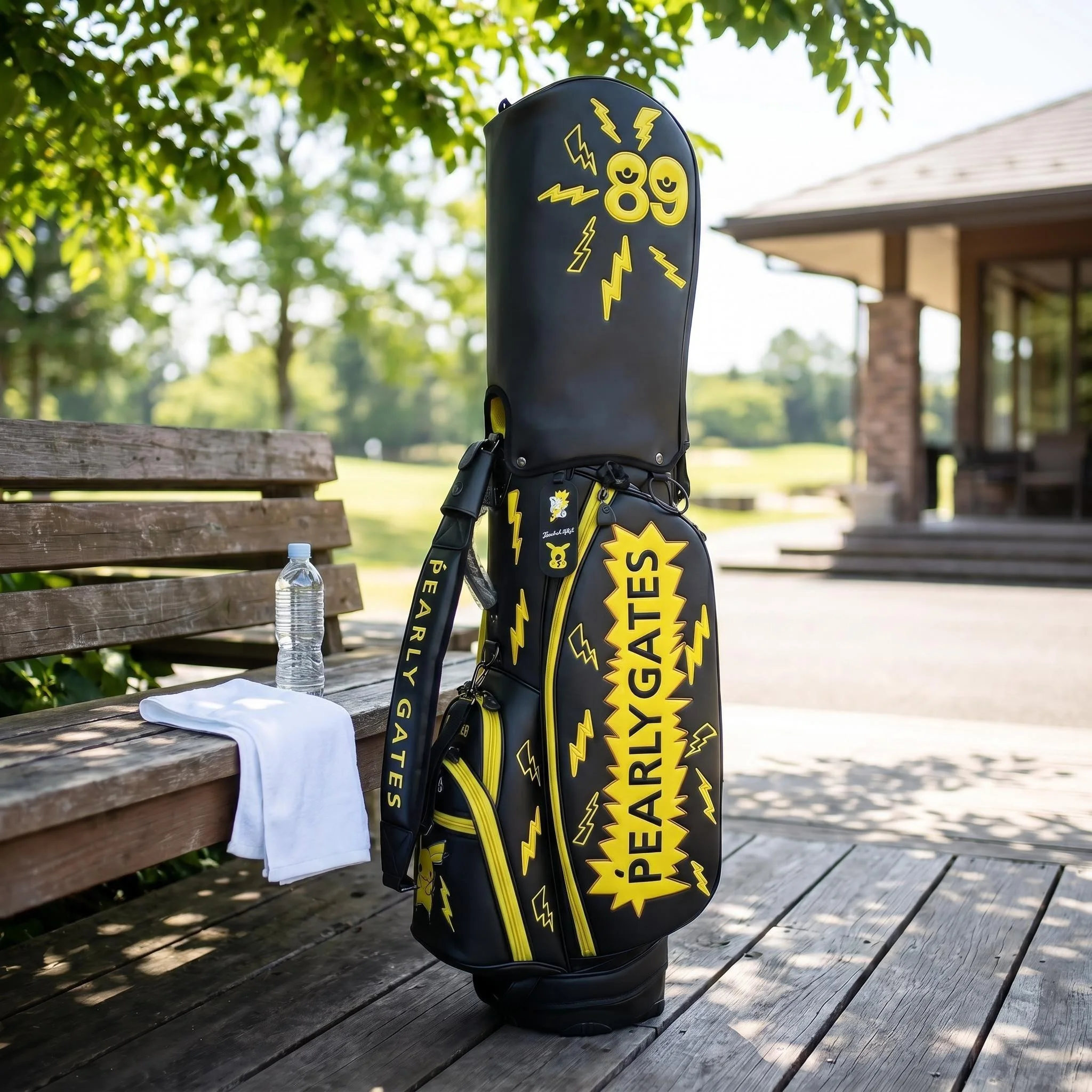 Borsa da golf, sacca da golf con supporto, borsa porta palline, sacca da golf con carrello