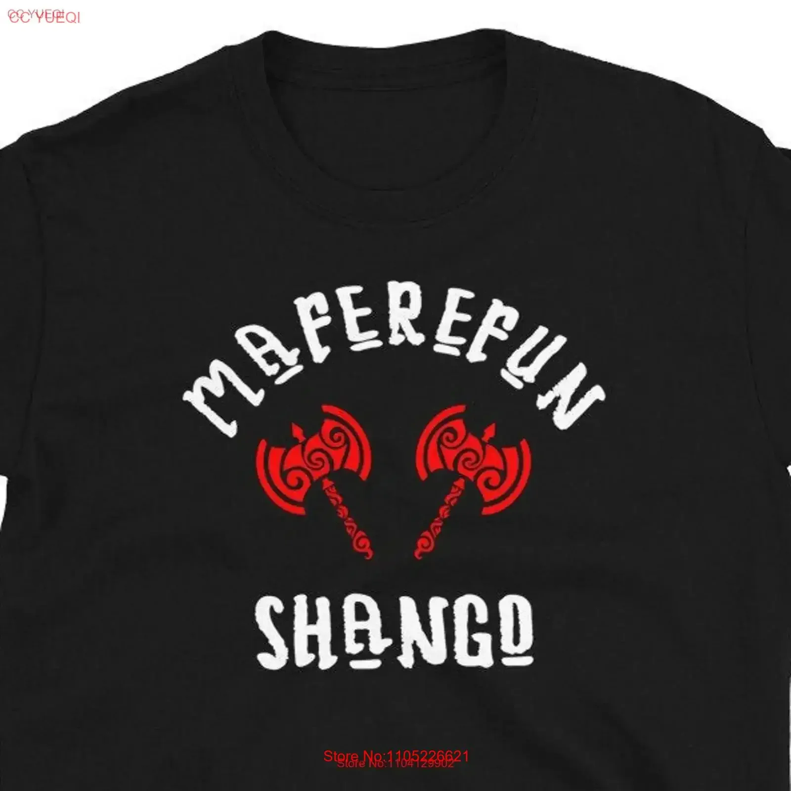 Camiseta Shango Xango Orishas Chango Yoruba Santeria vintage, ropa de diseñador con efecto lavado, estilo casual, streetwear transpirable para hombre