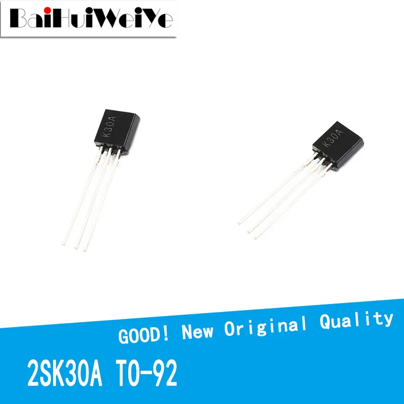 10PCS/LOT 2SK30A 2SK30A-GR 2SK30A-Y K30A TO-92 MOS FET Transistor New Good Quality Chipset