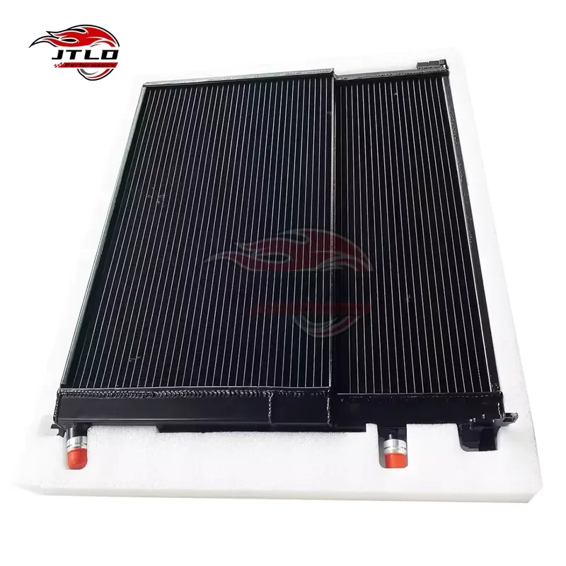 JT-PC162 Dual Row Aluminum Racing Radiator for BMW X3M X4M F97 F98 2020+ S58 Increased Cooling Capacity Direct Replacement