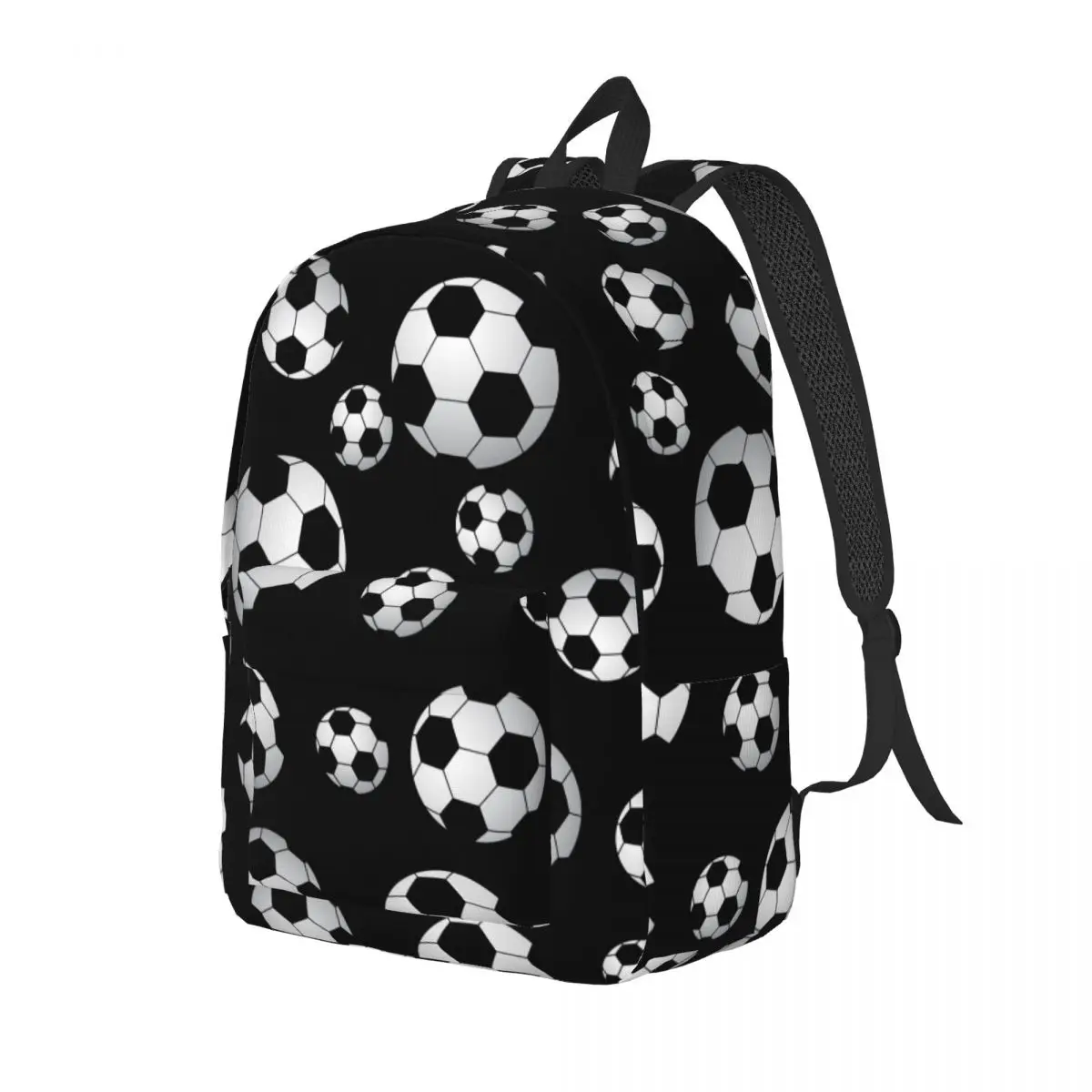 Soccer Backpack for Boy Girl Kids Student School Bookbag Football Balls Sports Canvas Daypack Kindergarten Primary Bag Sports