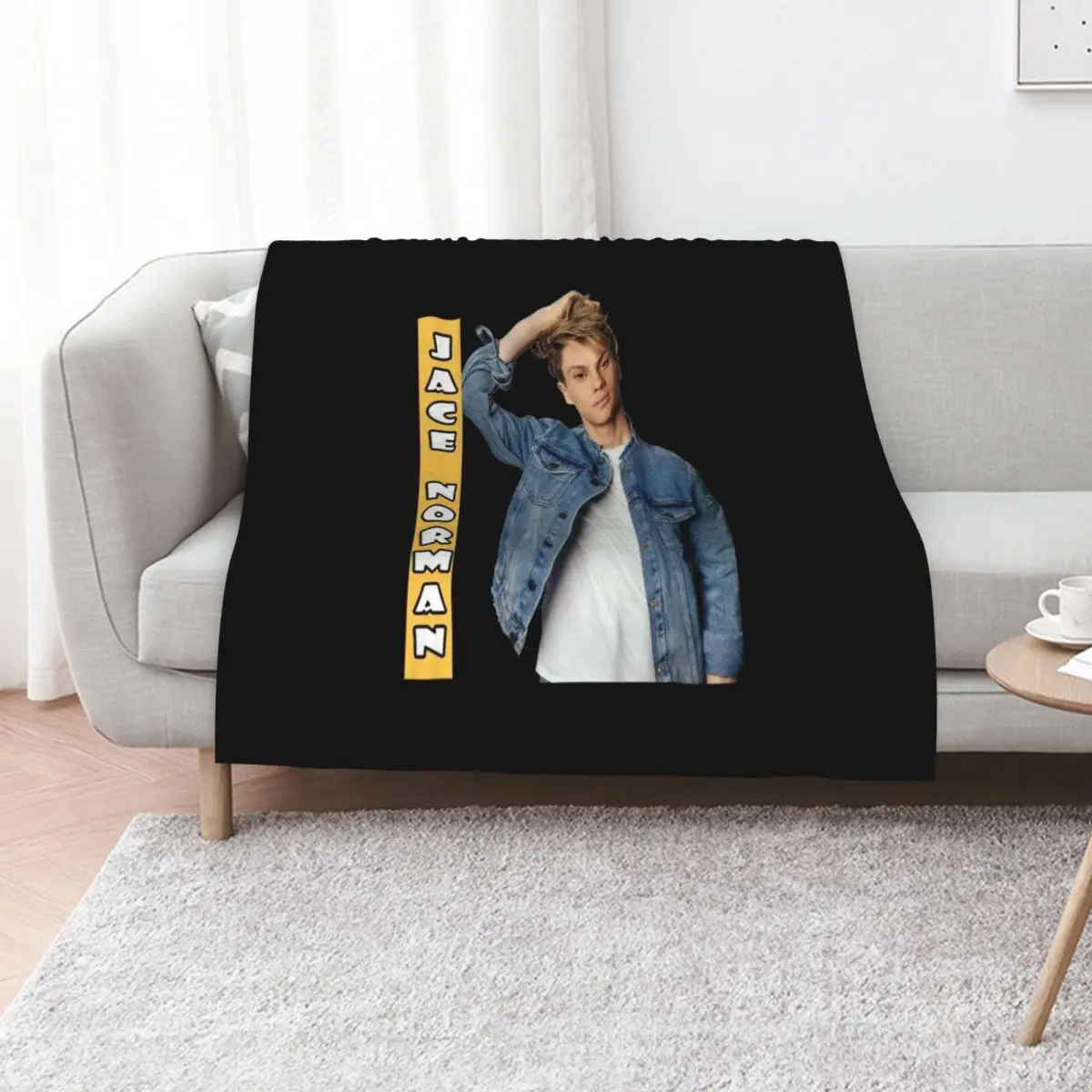 Jace Norman T-Shirts Gift For Fans, For Men and Women, Gift Mother Day, Father Day Throw Blanket Comforter Plaid Blankets
