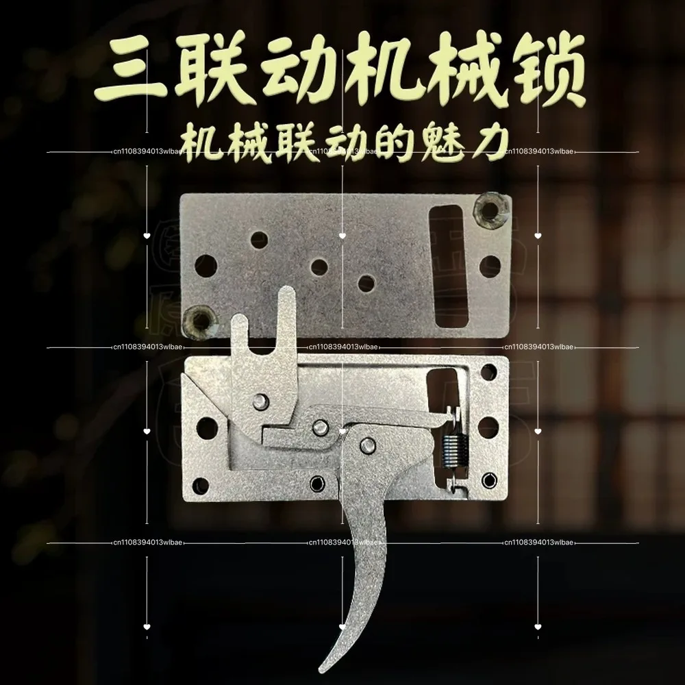 

Mini Metal Release Aid, Stainless Steel Mechanical Lock Trigger for Archery
