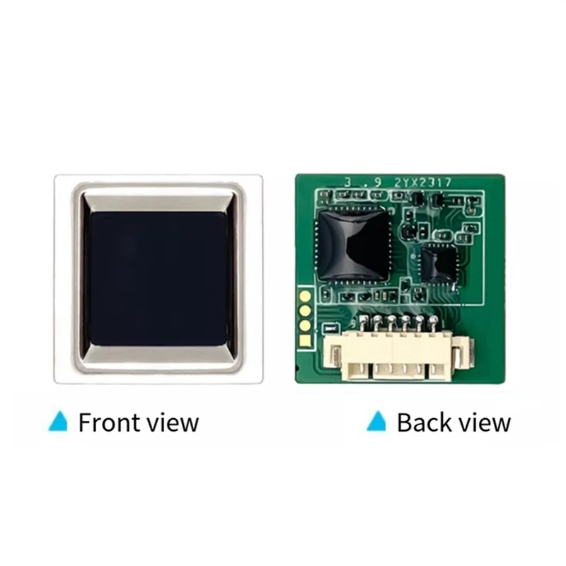 Fingerprint Identification Module ZW0608 Square Semiconductor Capacitive Fingerprint Acquisition Sensor Switch Module