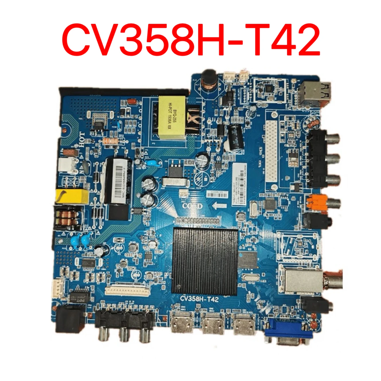 

CV358H-T42 4-core smart network WiFi TV motherboard working good