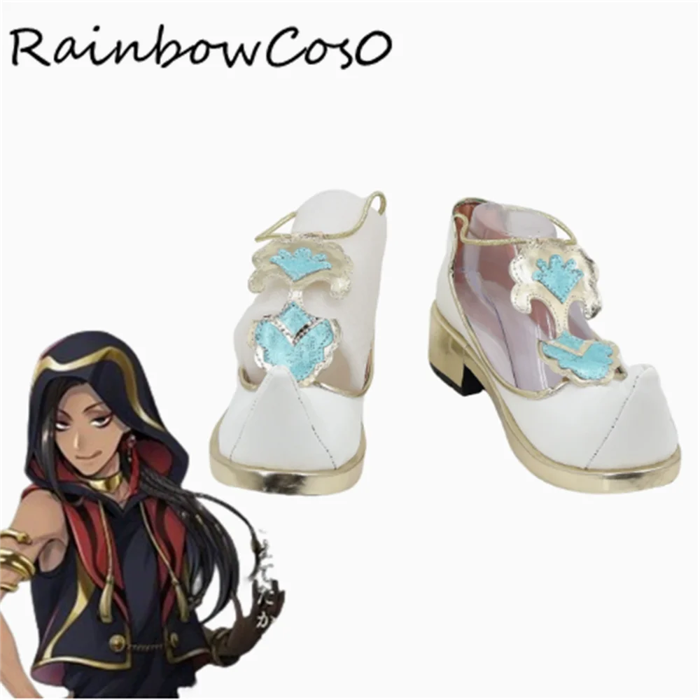 Jamil Viper Twisted-Wonderland คอสเพลย์รองเท้ารองเท้าเกมปาร์ตี้อะนิเมะฮาโลวีน RainbowCos0 W4997
