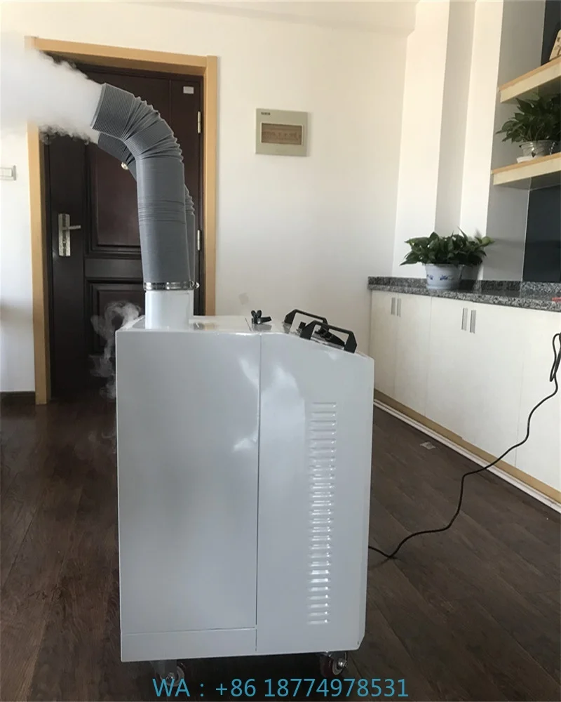 

Humidifier Mushroom Humidifier Fogger for Greenhouse2021 Dc Power Supply Moveable Industrial Ultrasonic Fogger