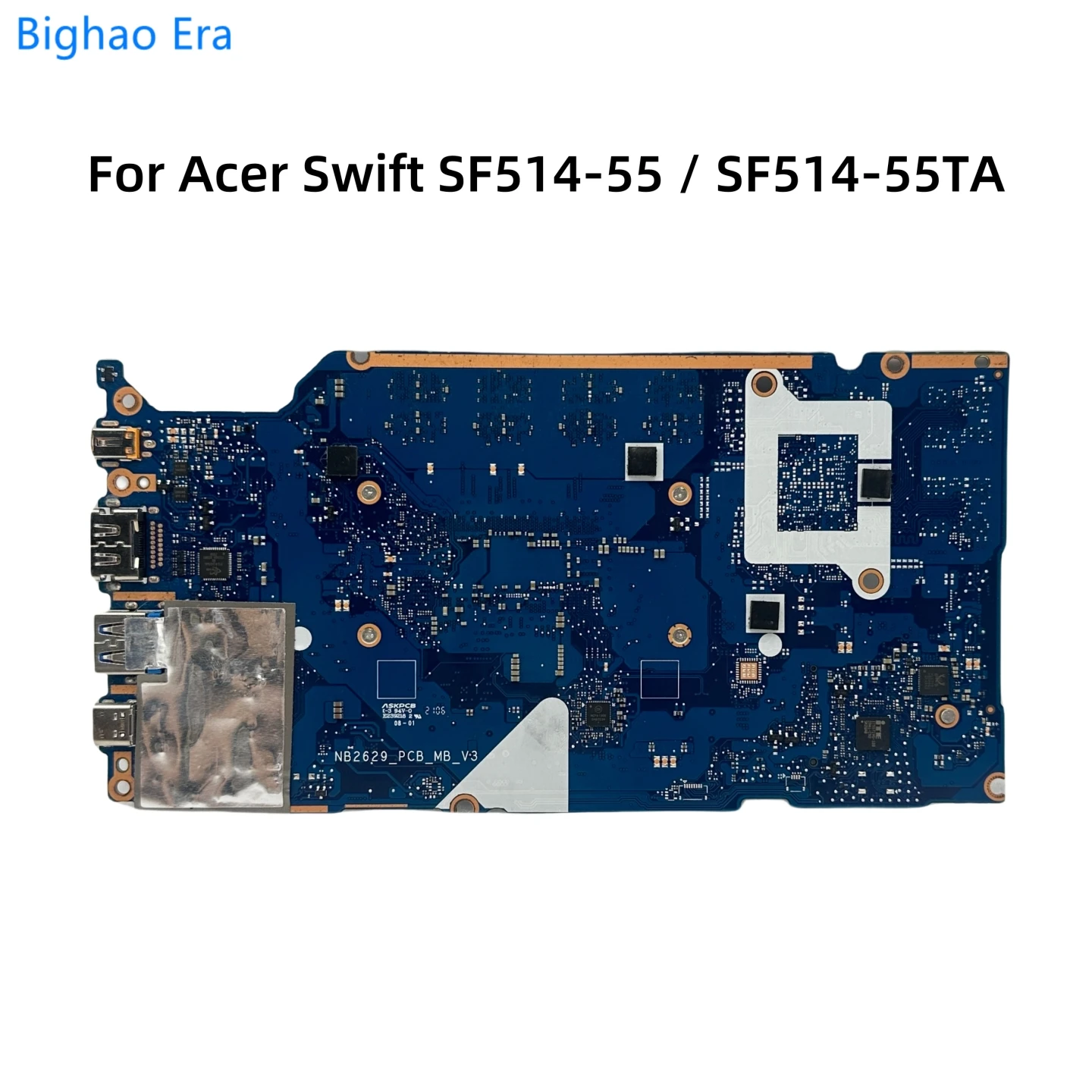 Imagem -02 - para Acer Swift Sf51455 Sf514-55ta Laptop Placa-mãe com I51135g7 I7-1165g7 Cpu 8gb 16gb-ram Uma Nb2629_pcb_mb_v3 Nbhx 811004